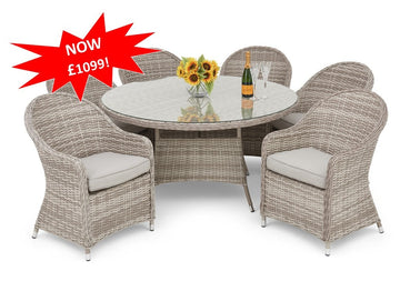 #3024 - Havana 6 Seater Dining Set 🌿🍽️
